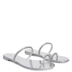 COLORFUL-Silver-Flats -Nuvella Shop E100038006 C 1