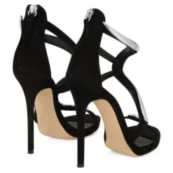 VENERE-Black-Sandals -Nuvella Shop E100043001 D 1
