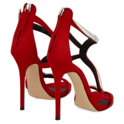 VENERE-Red-Sandals -Nuvella Shop E100043003 D 1