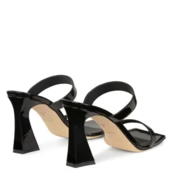 FLAMINIA-Black-Sandals -Nuvella Shop E100084001 D 1