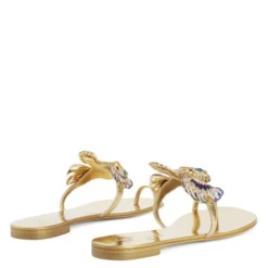 SPIPIOTT-Gold-Flats -Nuvella Shop E100101001 D 1