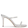 IRIDE CRYSTAL-Silver-Sandals