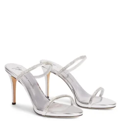 IRIDE CRYSTAL-Silver-Sandals -Nuvella Shop E200002005 C 1