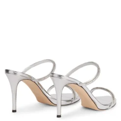 IRIDE CRYSTAL-Silver-Sandals -Nuvella Shop E200002005 D 1