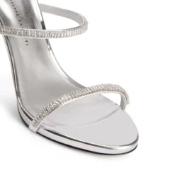 IRIDE CRYSTAL-Silver-Sandals -Nuvella Shop E200002005 E 1