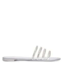 IRIDE CRYSTAL-Silver-Flats