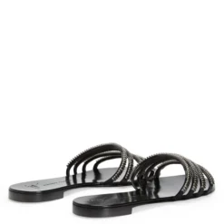 IRIDE CRYSTAL-Black-Sandals -Nuvella Shop E200003A010 D 1