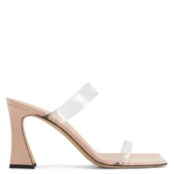 FLAMINIA PLEXI-Beige-Sandals