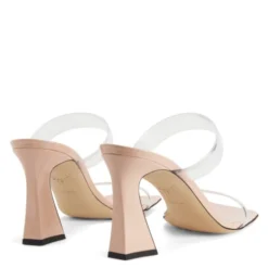 FLAMINIA PLEXI-Beige-Sandals -Nuvella Shop E200005002 D 1