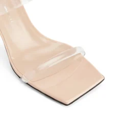 FLAMINIA PLEXI-Beige-Sandals -Nuvella Shop E200005002 E 1