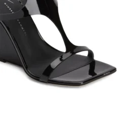 TUTANKAMON-Black-Sandals -Nuvella Shop E200037001 E 1