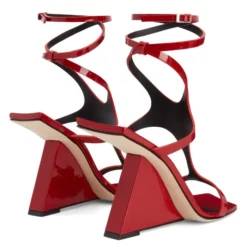 TUTANKAMON-Red-Sandals -Nuvella Shop E200037003 D 1