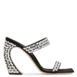 FLAMINIA GLARE-Black-Sandals
