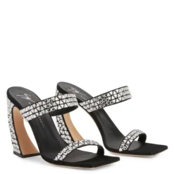 FLAMINIA GLARE-Black-Sandals -Nuvella Shop E200052001 C 1