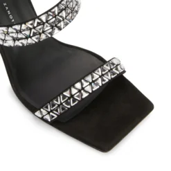 FLAMINIA GLARE-Black-Sandals -Nuvella Shop E200052001 E 1