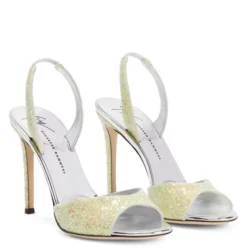 LILIBETH GLITTER-Yellow-Sandals -Nuvella Shop E300000006 C 1