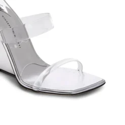 FLORANCE PLEXI-Silver-Wedges -Nuvella Shop E300003001 E 1 1