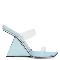 FLORANCE PLEXI-Blue-Wedges
