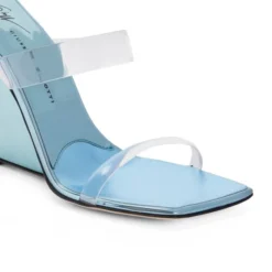 FLORANCE PLEXI-Blue-Wedges -Nuvella Shop E300003003 E 1 1