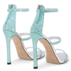 HARMONY GLITTER-Green-Sandals -Nuvella Shop E300004003 D 1 1