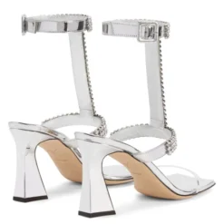 DEVINE CRYSTAL-Silver-Sandals -Nuvella Shop E300012001 D 1
