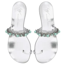 MARGUERITHE FLAT-Silver-Flats -Nuvella Shop E300014001 E 1 1