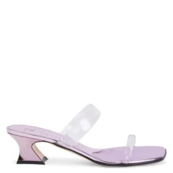 AUDE PLEXI-Pink-Sandals