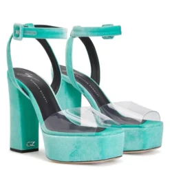 NEW BETTY PLEXI-Blue-Sandals -Nuvella Shop E300021001 C 1 1