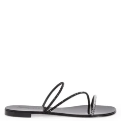 JULIANNE FLAT-black-Flats