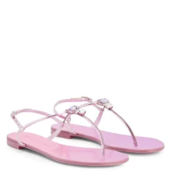 ALPHONSINE-Pink-Flats -Nuvella Shop E300025003 C 1 1