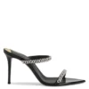INTRIIGO STRING-Black-Sandals