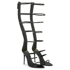 SUPER INTRIIGO-Black-Sandals 7 SUPER INTRIIGO-Black-Sandals -Nuvella Shop E300031001 C 1 1