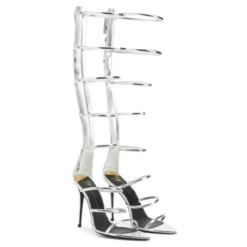 SUPER INTRIIGO-Silver-Sandals -Nuvella Shop E300031002 C 1 1