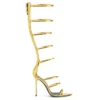 SUPER INTRIIGO-Gold-Sandals