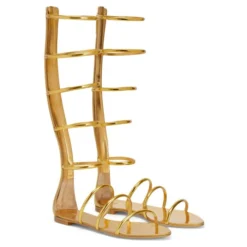 SUPER INTRIIGO-Gold-Flats -Nuvella Shop E300032001 C 1 1