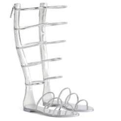 SUPER INTRIIGO-Silver-Flats -Nuvella Shop E300032003 C 1