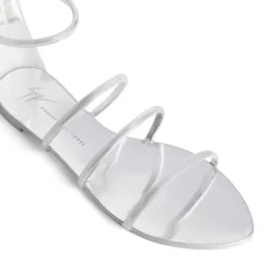 SUPER INTRIIGO-Silver-Flats -Nuvella Shop E300032003 E 1