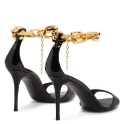INTRIIGO CHAIN-black-Sandals -Nuvella Shop E300034A002 D 1