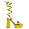 FLAVIENNE-Yellow-Sandals