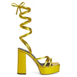 FLAVIENNE-Yellow-Sandals