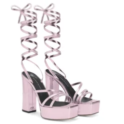 FLAVIENNE-Pink-Sandals -Nuvella Shop E300036003 C 1 1