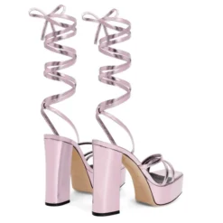 FLAVIENNE-Pink-Sandals -Nuvella Shop E300036003 D 1 1