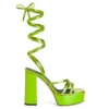 FLAVIENNE-Green-Sandals