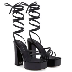 FLAVIENNE-Black-Sandals 7 FLAVIENNE-Black-Sandals -Nuvella Shop E300036005 C 1 1