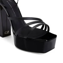 FLAVIENNE-Black-Sandals 9 FLAVIENNE-Black-Sandals -Nuvella Shop E300036005 E 1 1