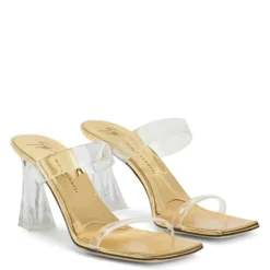 FLAMINIA PLEXI-Gold-Sandals 7 FLAMINIA PLEXI-Gold-Sandals -Nuvella Shop E300052002 C 1