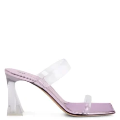 FLAMINIA PLEXI-Pink-Sandals