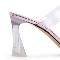 FLAMINIA PLEXI-Pink-Sandals -Nuvella Shop E300052003 E 1