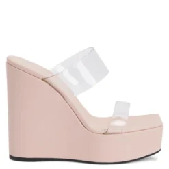 MEISSA PLEXI-Pink-Sandals