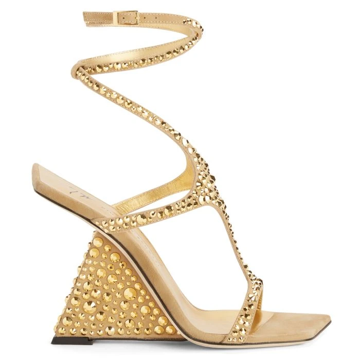 TUTANKAMON CRYSTAL-Gold-Sandals 1 TUTANKAMON CRYSTAL-Gold-Sandals